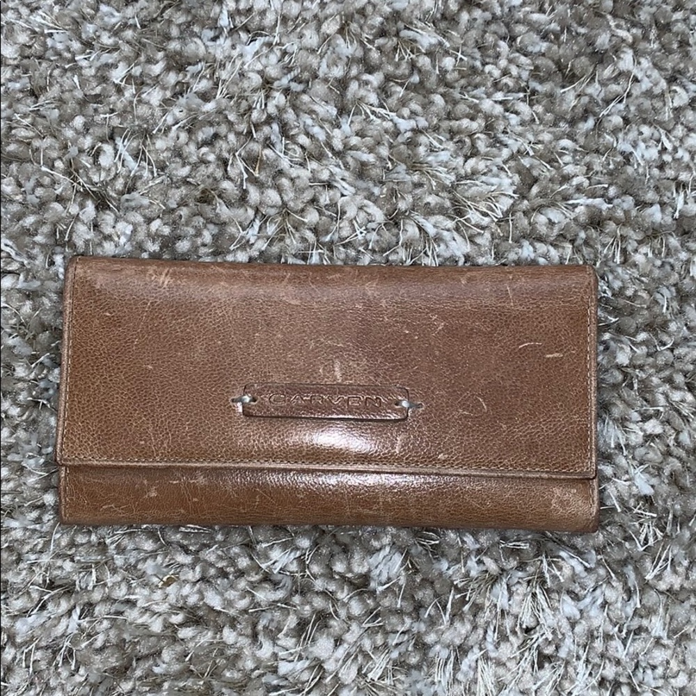 CARVEN CHECKBOOK WALLET